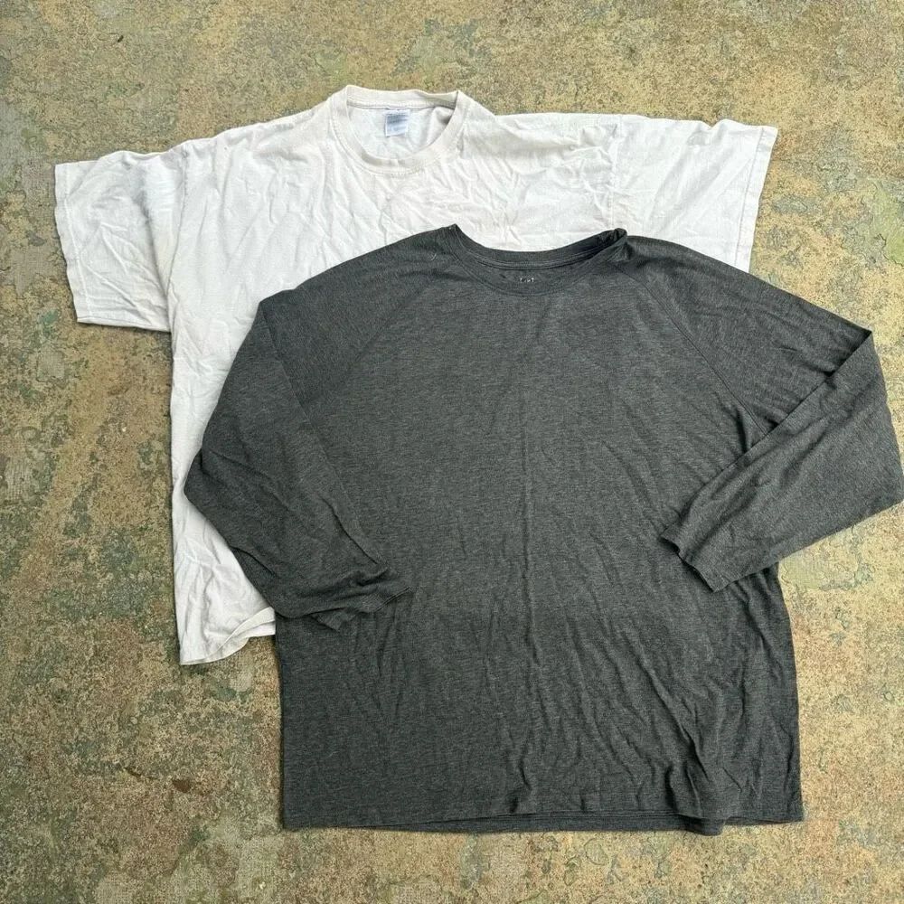 Vintage Grey & White Tee Shirt Bundle